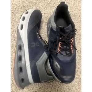 ON Cloud Running Cloudnova X Ink Canyon Men's Running Shoes Blue Size 11 M